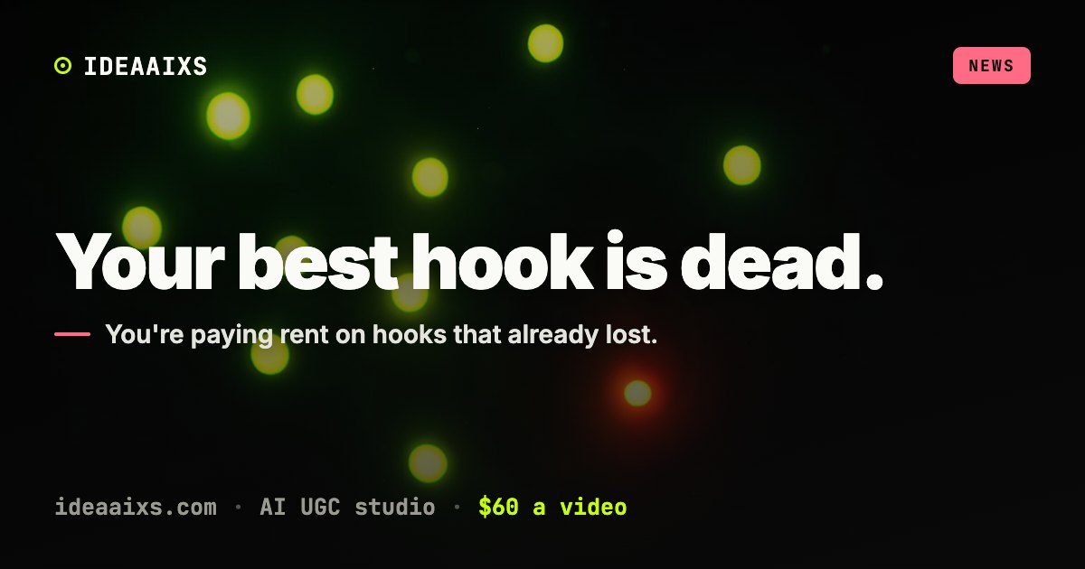 Abstract dark editorial AI UGC cover: one dimming crimson ember pulling inward among bright electric-lime nodes, evoking a losing hook being let go.